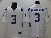 Nike Colts 3 Rodrigo Blankenship White Vapor Untouchable Limited Jersey,baseball caps,new era cap wholesale,wholesale hats